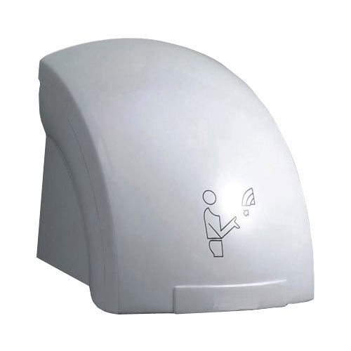 Touch-free automatic hand dryer for commercial washrooms